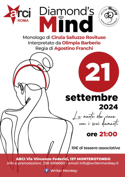 Spettacolo teatrale provincia di Roma Monterotondo Diamond's Mind